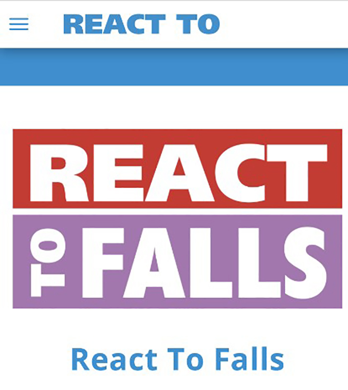 ‘React to Falls’ App